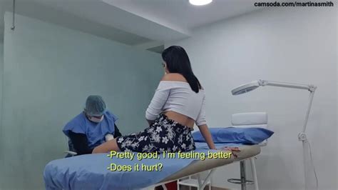 Sex On The Balcony Hot Brunette Having Sex With Perverted Doctor Cnn Amador