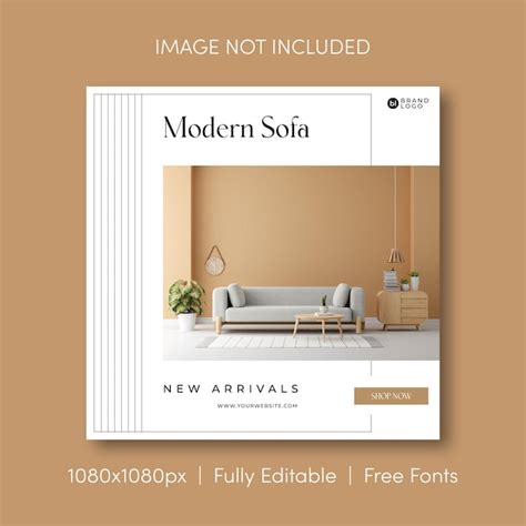 Premium Vector Minimal Post Design Template