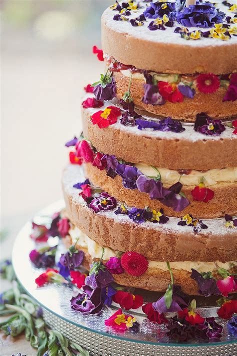 Naked Wedding Cake Ideas