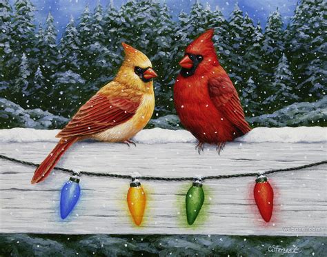 40 Beautiful Christmas Paintings for your inspiration