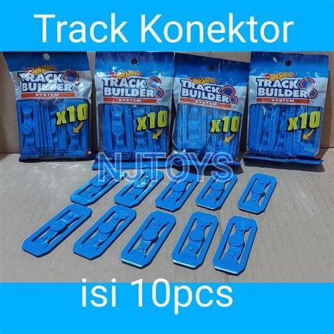 Hot Wheels Track Connector Connector Hotwheels Track Connection Pcs Original Shopee Malaysia