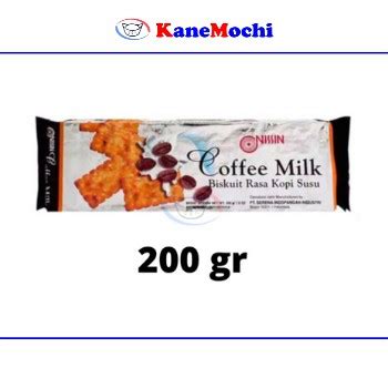 Jual Nissin Coffee Milk Biskuit Rasa Kopi Susu Gr Shopee