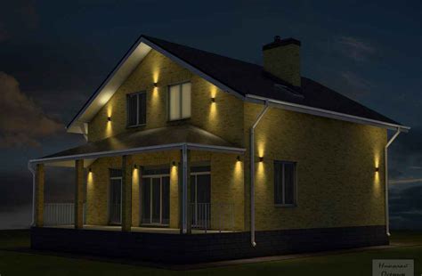 Подсветка фасада — Построй свой дом