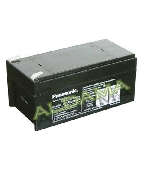 BATERIA LC R123R4PG 12V 3 4Ah PANASONIC Dislamp