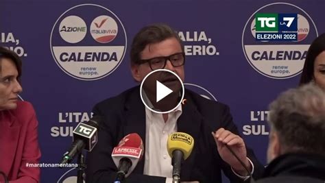 Elezioni Politiche Carlo Calenda Mi Dispiace Che Emma Bonino