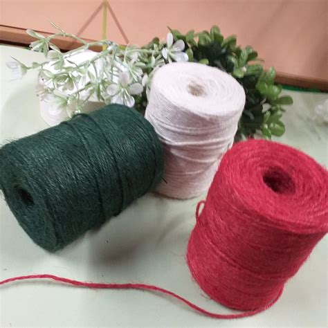 Colorato E Naturale Filato 2 Mm Juta Borse Filo Per Uncinetto 35