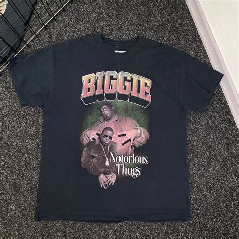 Notorious Big Oversized The Biggie Notorious Thugs Rap T Shirt Baggy