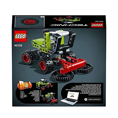 LEGO 42102 Technic Mini CLAAS XERION Tractor to Harvester, 2in1 ...