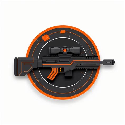 Premium Photo A Black And Orange Clock With A Black And Orange Design