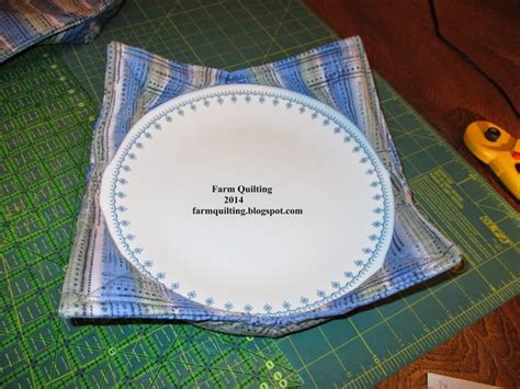 Free Printable Plate Cozy Pattern