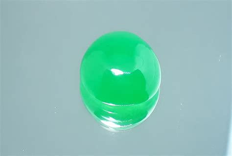 Natural Green Color Chalcedony Cabochon Ct Semi Etsy