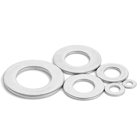 5 10 20 50 100pcs Gb97 A2 304 Stainless Steel Flat Washer Plain Gasket