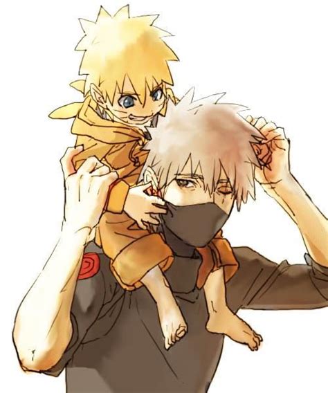 Kakashi And Baby Naruto