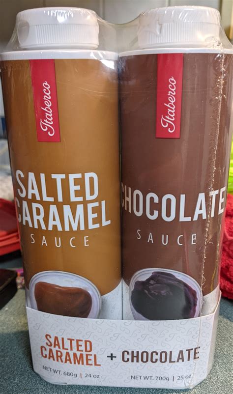 Chocolate And Salted Caramel Syrups 497 At My Costco Anyone Tried