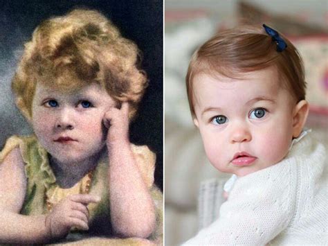 Princess Charlotte Looks Exactly Like Her Great Grandma Queen Elizabeth