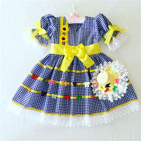 Roupa Bebe Festa Junina - Roupa De Festa Junina Bebe - NAZAEDU