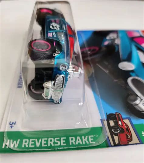 Hot Wheels Hw Reverse Rake Of Volvo P Gasser Turquoise Super Treasure Hunt Hft W