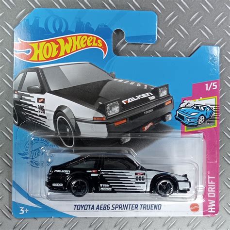 Hot Wheels Toyota AE Sprinter Trueno Rare Collectible Miniature Model Scale Gift Idea