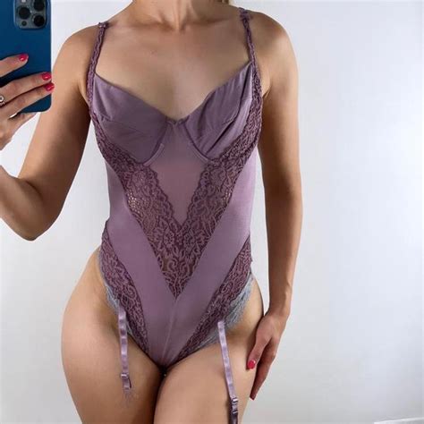 Vintage Victoria S Secret Lingerie Teddy Depop