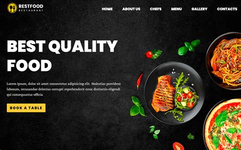 Pesto - Cafe and Restaurant Clean HTML Landing Page Template