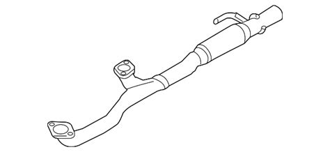 2011 2014 Ford Edge Exhaust Pipe Bt4z 5g274 B Oem Parts Online