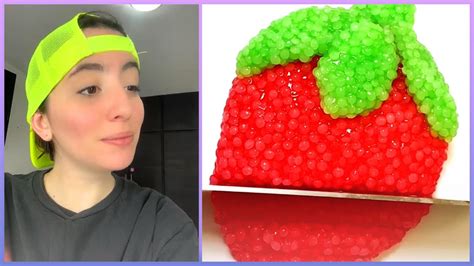 5 Slime Satisfactoria Con Storytime LOS NUEVOS TIKTOK DE Leidys