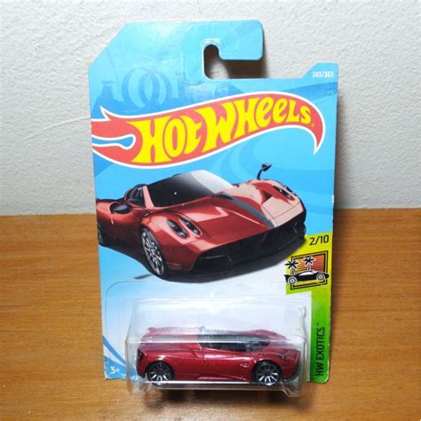 Jual Hot Wheels Pagani Huayra Roadster Merah Red Error Tanpa Kaca Windscreen Shopee Indonesia