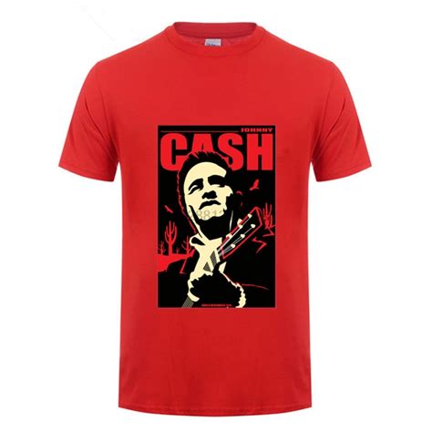 Buy Johnny Cash Middle Finger T Shirt In Stock