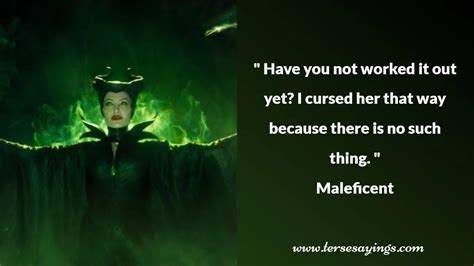 Maleficent Quotes