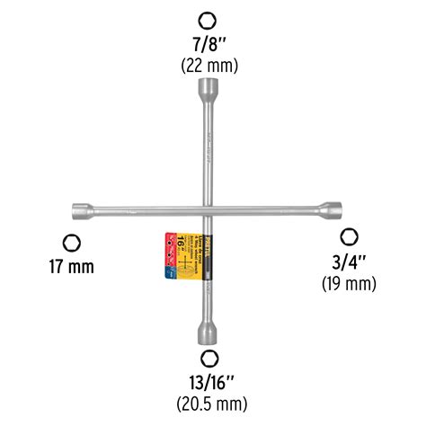 Ficha Tecnica Llave De Cruz Para Autom Viles Y Camionetas Pretul