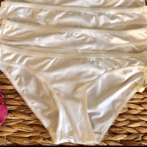Forever Intimates Sleepwear Pair Perfectly White Sexy Low Rise Bikini Brief Panties