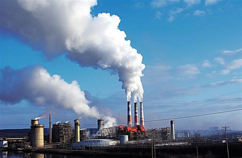 Industrial Plants Emit Pollution Background, Industry, Pollution ...