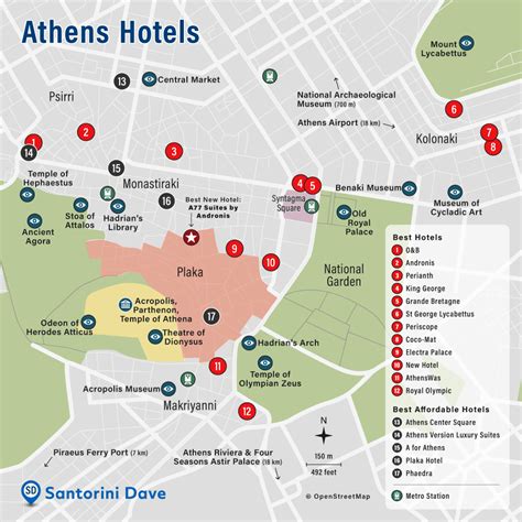 Athens tourist map – Artofit