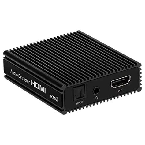 Оригинальная модель Ewin] Разделитель звука HDMI, разделитель звука ...