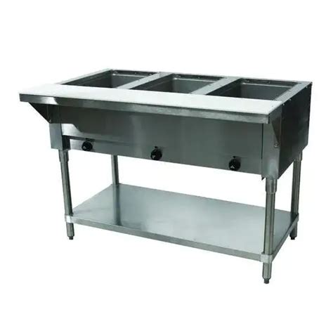 Advance Tabco SW 3E 120 Electric Hot Food Steam Table Serving Counter
