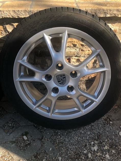 Porsche Felge 17 Sa Zimskim Gumama Rupe 5x130 4 Kom