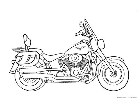 Get This Motorcycle Coloring Pages Harley Davidson Free Printable