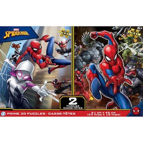 Games Marvel Spiderman Lenticular Puzzles Twin Pack Poshmark
