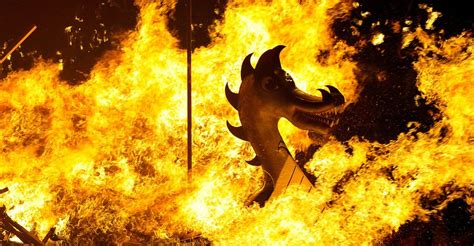 helly aa viking fire festival  atlantic