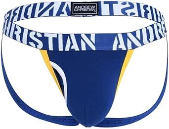 Amazon Andrew Christian Fly Jock W ALMOST NAKED Navy Small Clothing Shoes Jewelry