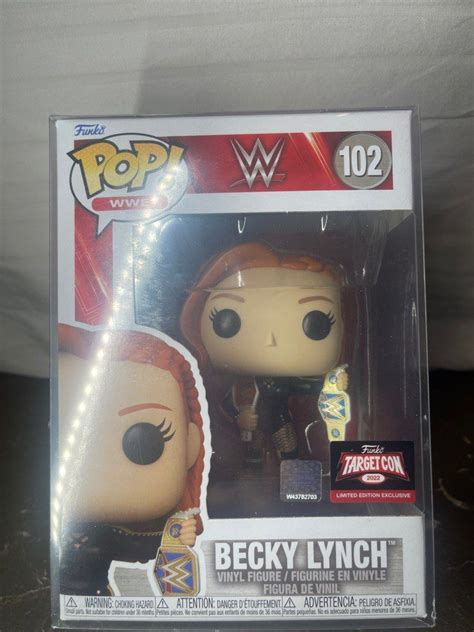 Funko Pop Wwe Becky Lynch Wwe Funko Target Con