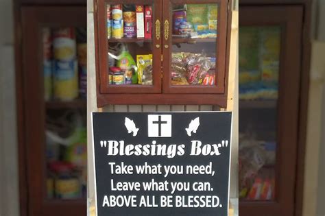 New Blessing Boxes Puts Food On Orange County Tables News 2018