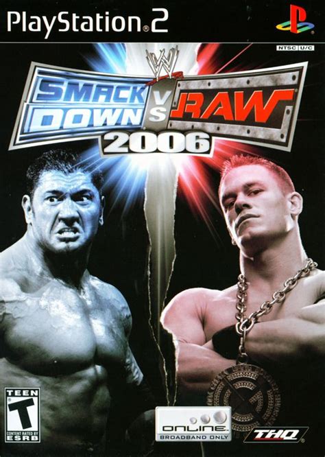 WWE Smackdown vs. Raw 2006 (2005) PlayStation 2 box cover art - MobyGames