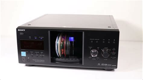 A DVD PLAYER JUKEBOX!!! Sony 400 Disc DVD CD SACD Changer Library DVP ...