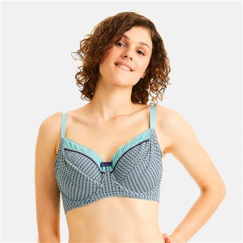 Soutien Gorge Grand Maintien Turquoise Rose Pommpoire