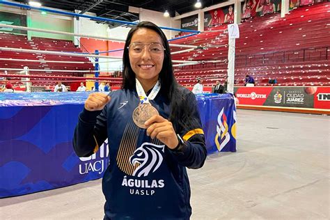 Boxeadora Laura Cecilia Escamilla Charqueño gana medalla de bronce en