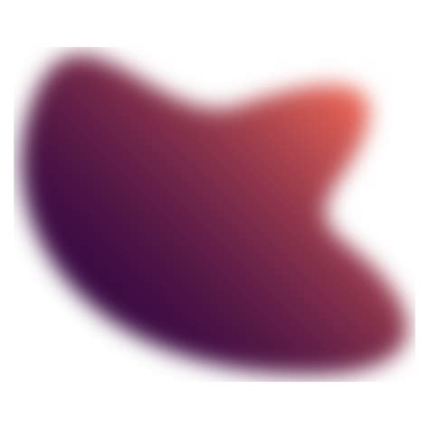 Blurred Gradient Blob Shape 11459068 Png