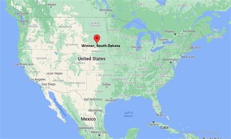 Where is Winner, SD, USA? | Location Map of Winner, South Dakota