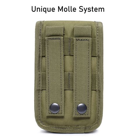 Tactical Molle Phone Pouch EDC Cellphone Holder Smartphone Organizer