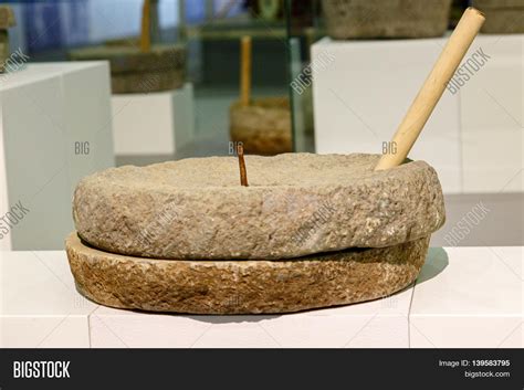 Traditional Grinding Stone Used Image And Photo Bigstock